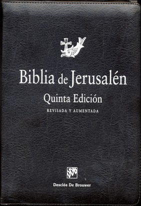 (5 ED) BIBLIA DE JERUSALEN (MANUAL CREMALLERA) de Vv Aa