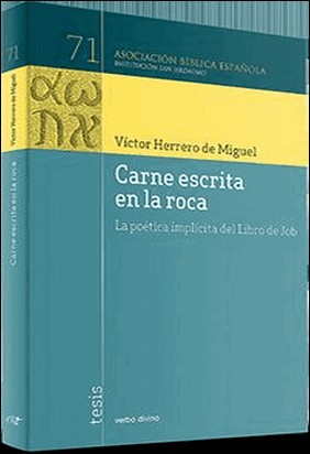 CARNE ESCRITA EN LA ROCA de Victor Herrero De Miguel